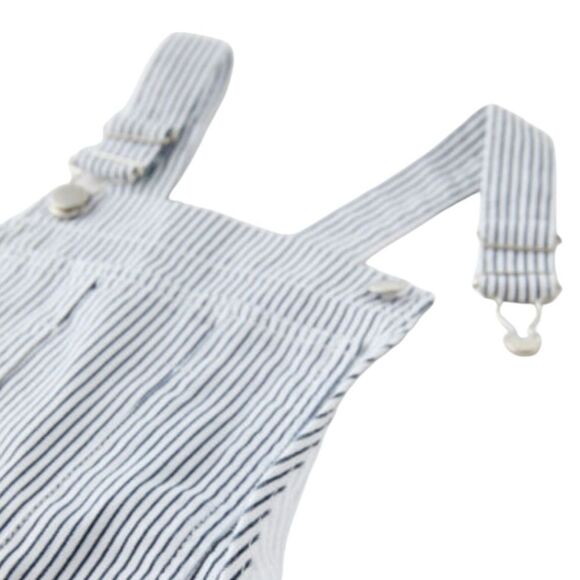 ZARA Kids | Blue | STRIPED DENIM OVERALLS - Picture 3 of 7